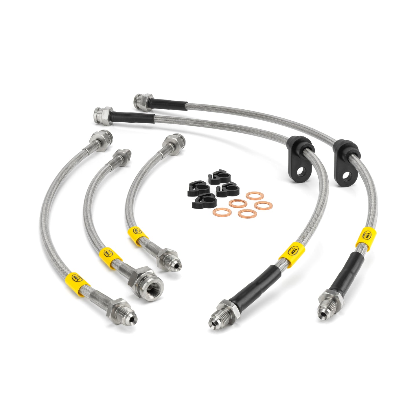 Latiguillos de freno metalicos Hel para Fiat Ducato 1.9TD Model 290 1992